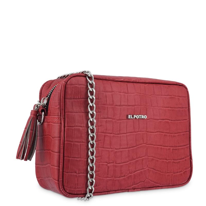 El Potro BOLSO BANDOLERA ROJO EL POTRO