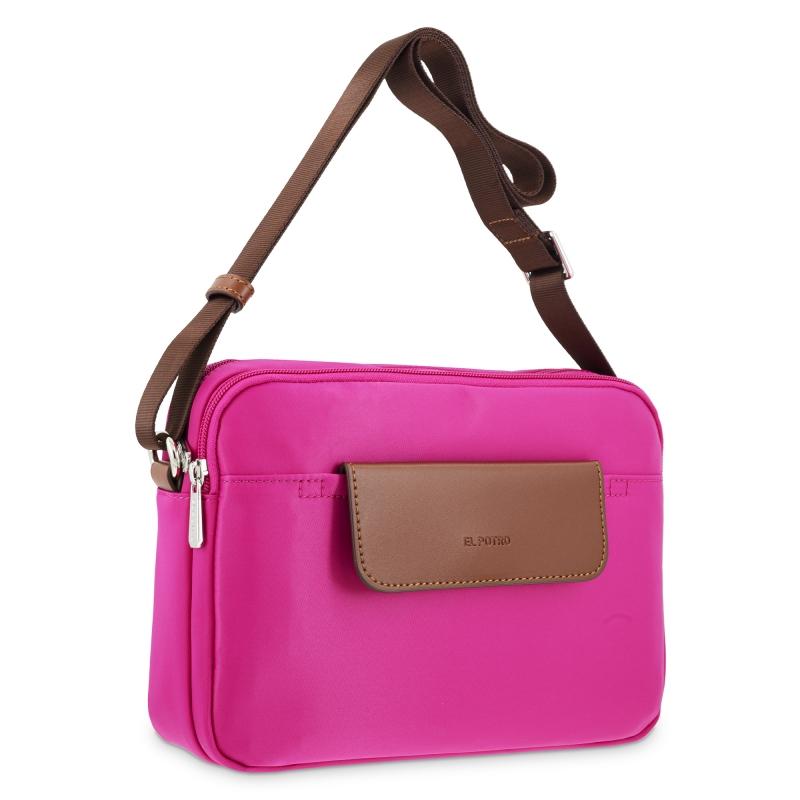 El Potro Bolso Bandolera Rosa-El Potro