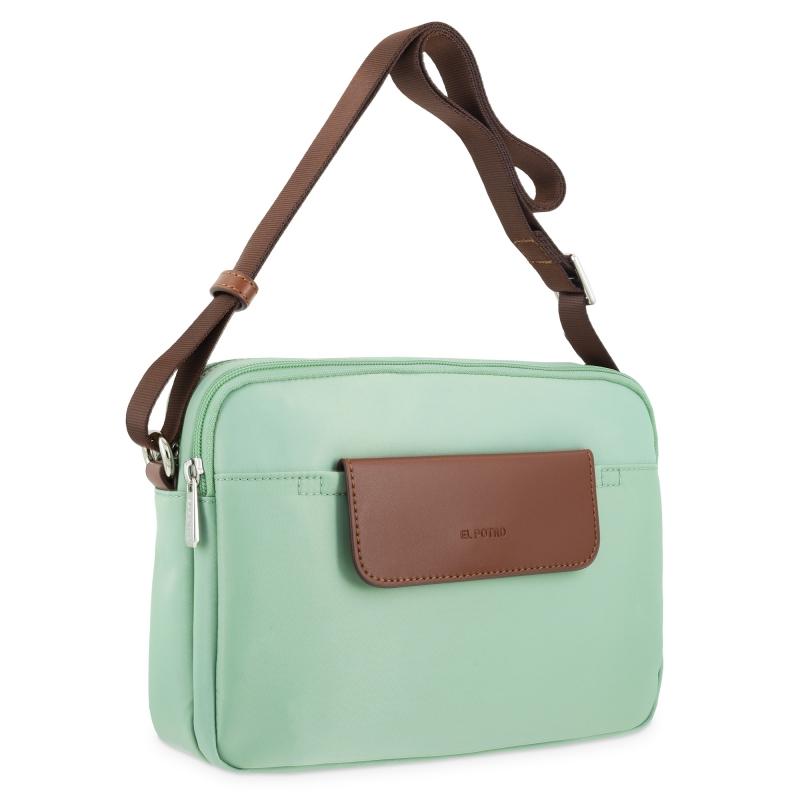 El Potro Bolso Bandolera Verde Agua-El Potro