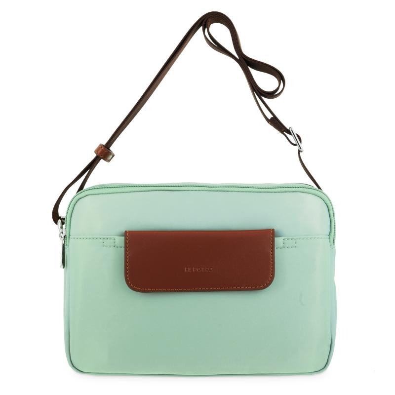 El potro Bolso bandolera verde agua-El Potro