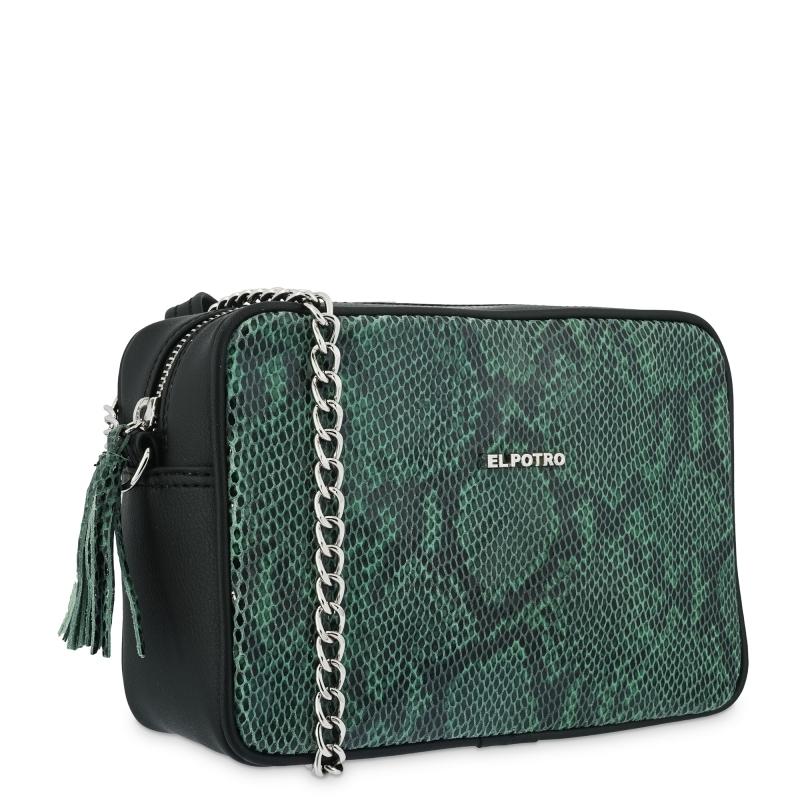 El Potro BOLSO BANDOLERA VERDE EL POTRO