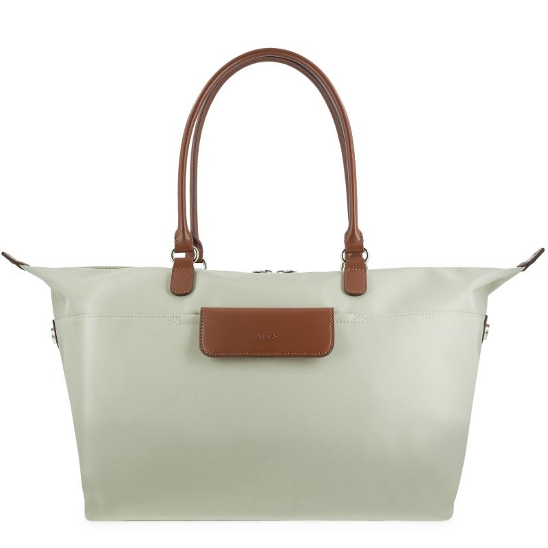 El potro Bolso cesta larga beige-El Potro