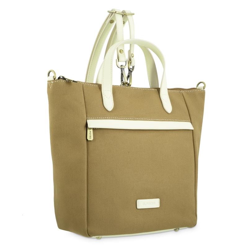 El Potro Bolso Cesta Mochila Marrón Ivory - EL POTRO