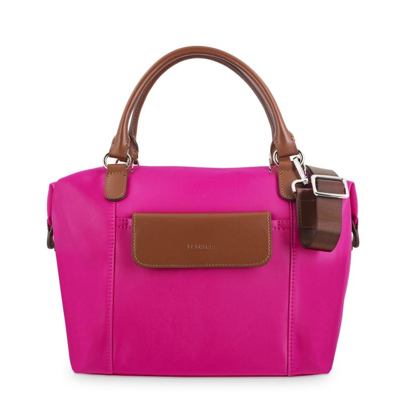 El Potro Bolso Cesta Pequeño Rosa-El Potro