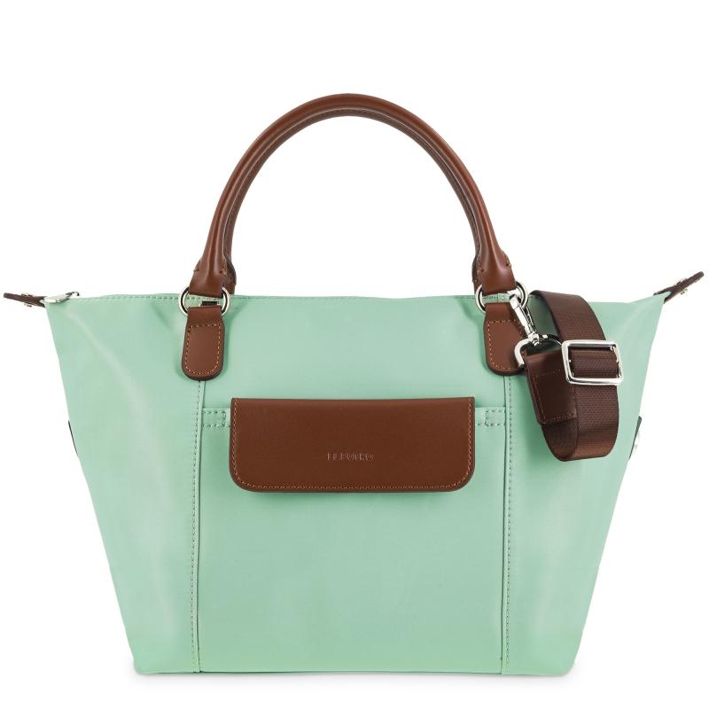 El potro Bolso cesta pequeño verde-El Potro