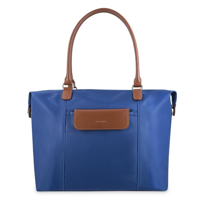 El Potro Bolso Cesta Tote Azul-El Potro