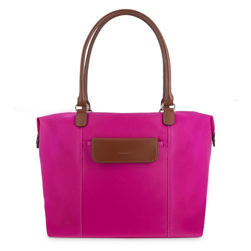 El Potro Bolso Cesta Tote Rosa-El Potro