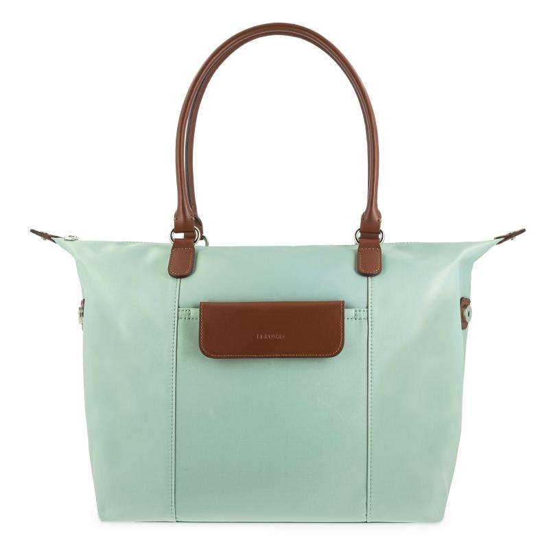 El potro Bolso cesta tote verde agua-El Potro