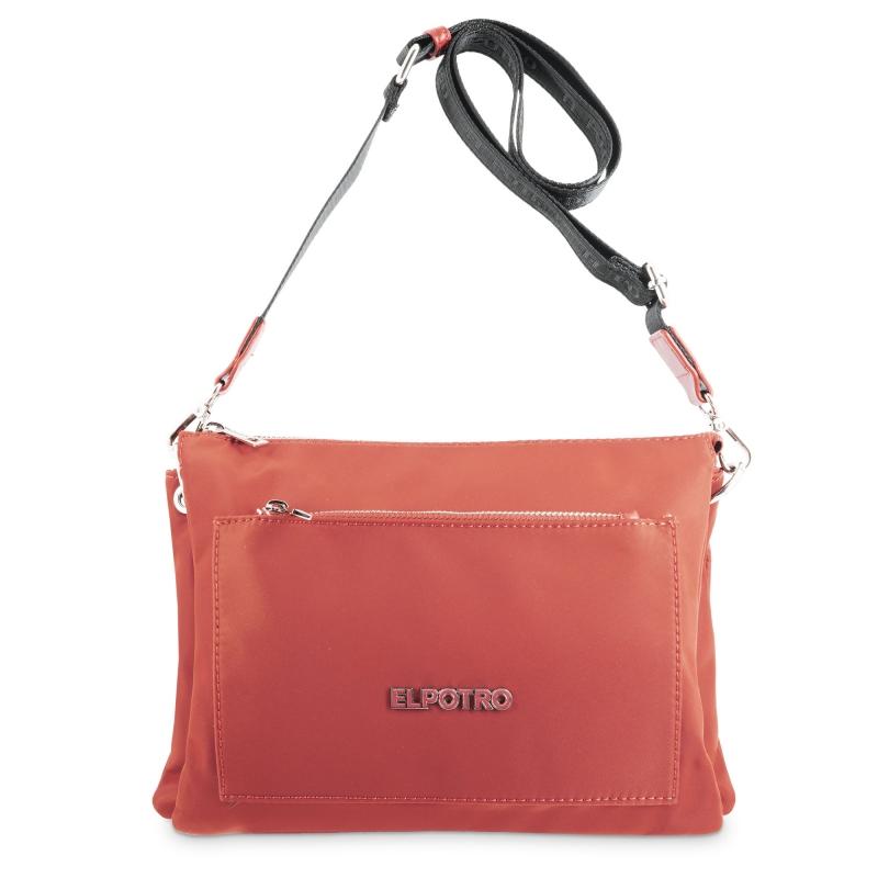 El potro Bolso macuto fuelle naranja - EL POTRO