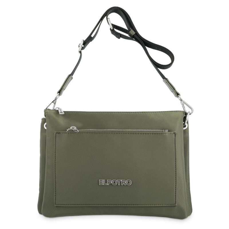 El potro Bolso macuto fuelle verde - EL POTRO