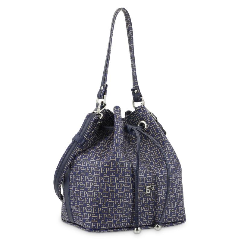 El Potro Bolso Saco De Mujer Color Azul-El Potro