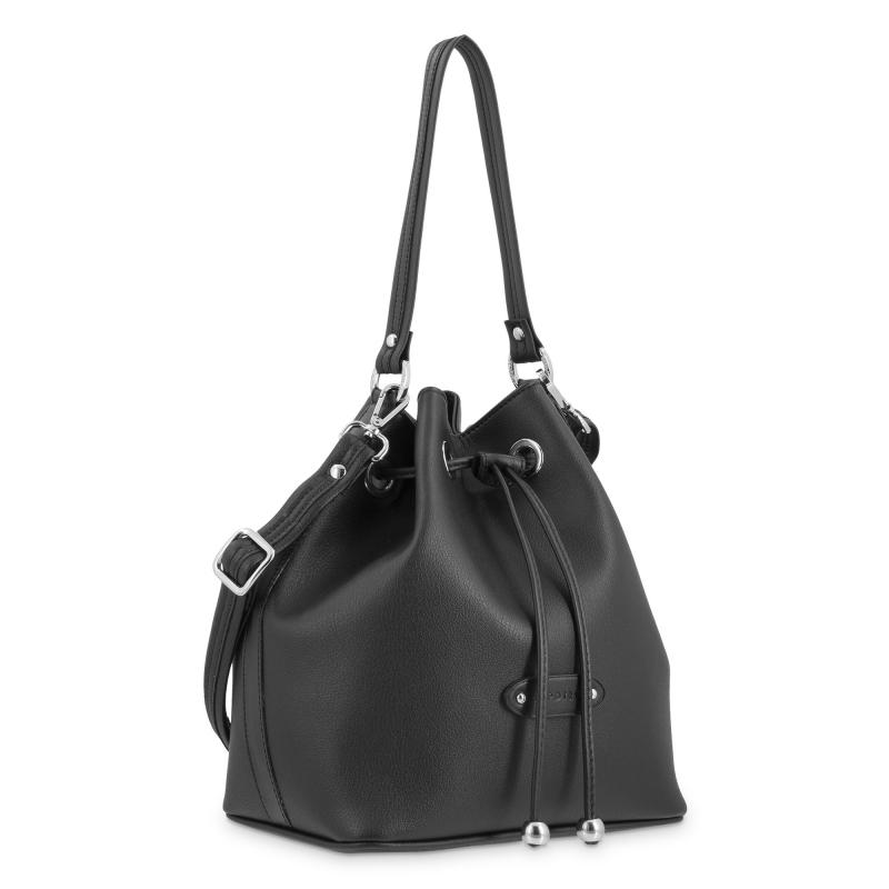 El Potro Bolso Saco De Mujer Color Negro-El Potro