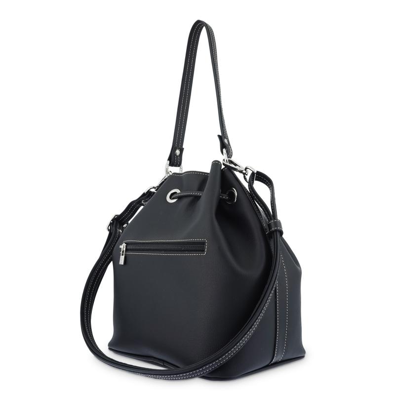 El Potro Bolso Saco Mujer Color Negro- Angula