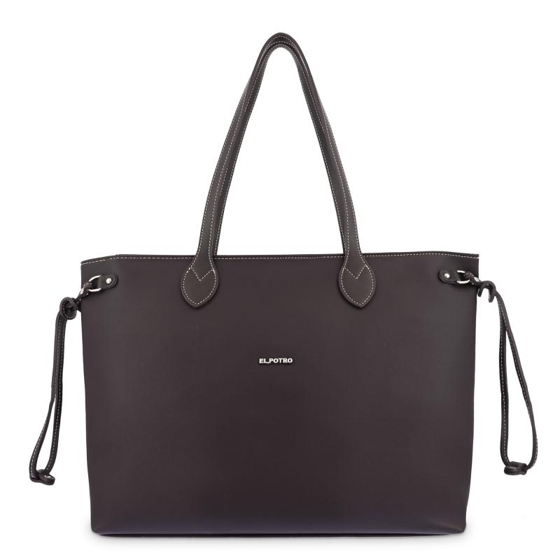 El potro Bolso Tote mujer color marrón - Angula