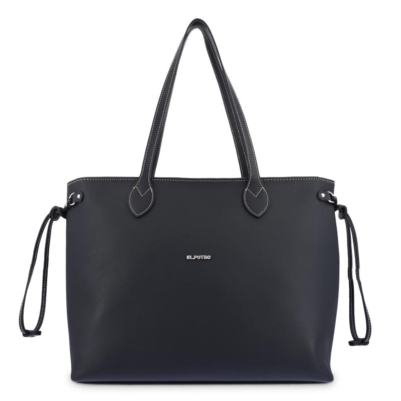 El potro Bolso Tote mujer color negro - Angula