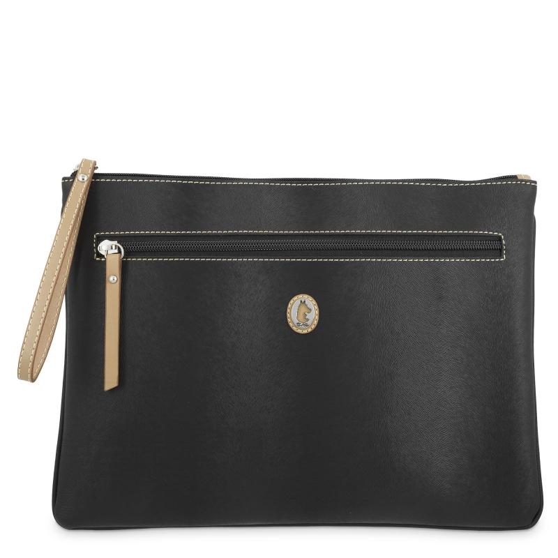 El potro Carpeta grande mujer color negro - Basic