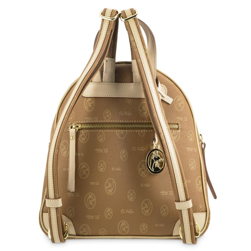 El Potro Mochila Mediana De Color Cuero-EL POTRO