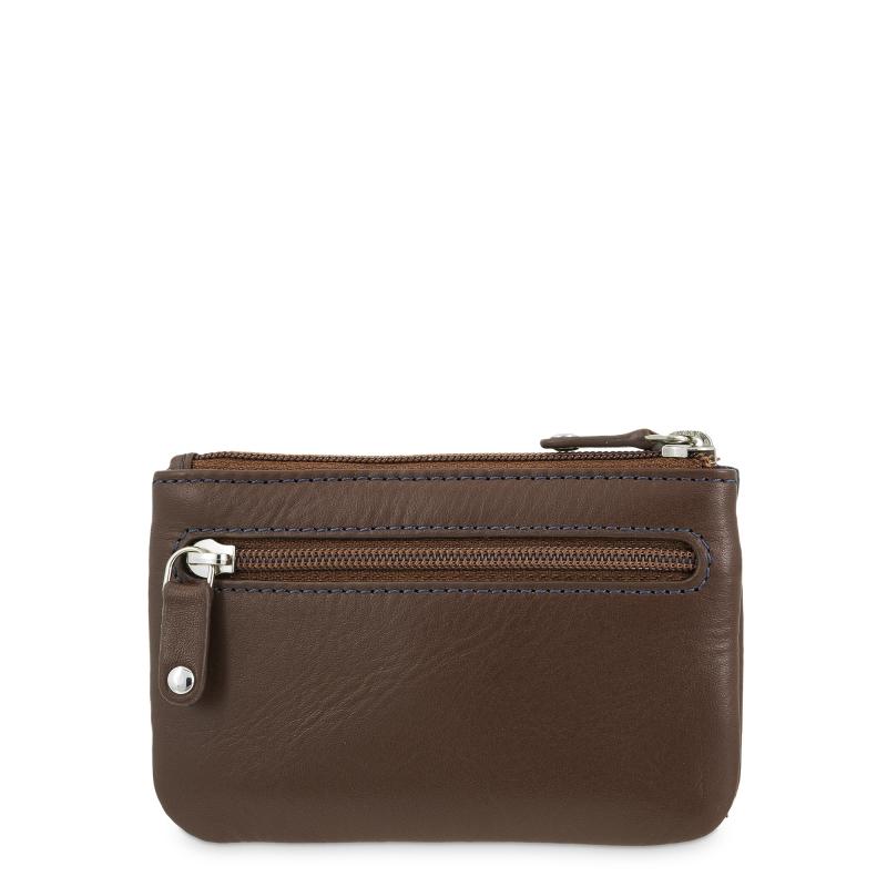 El Potro Monedero Con Solapa De Hombre En Piel Vacuno Cuero -E L P O T R O