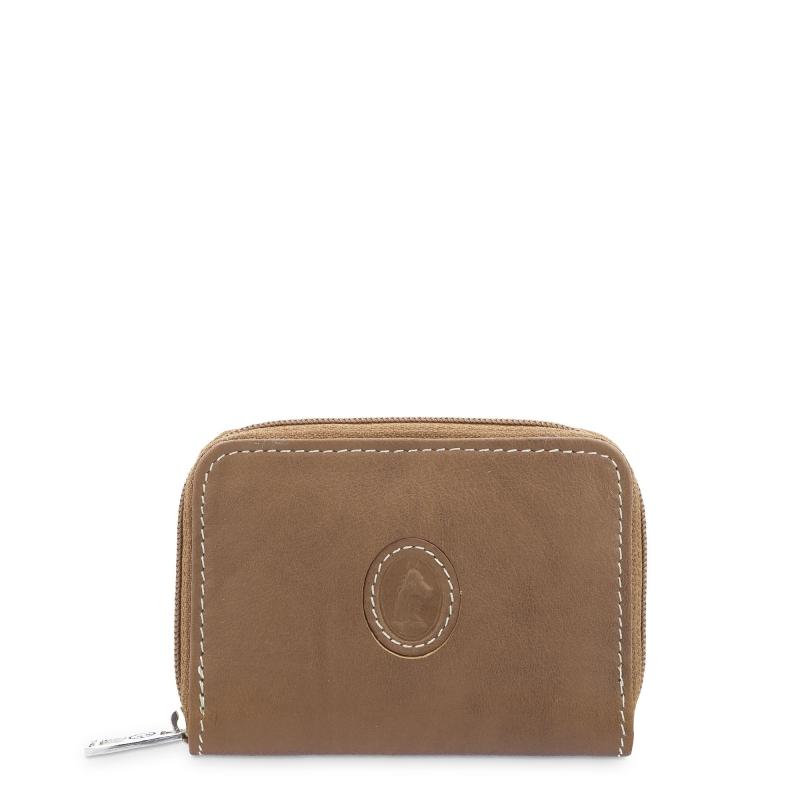 El potro Monedero llavero interior con tarjetero en piel vacuno color cuero-origen-El Potro