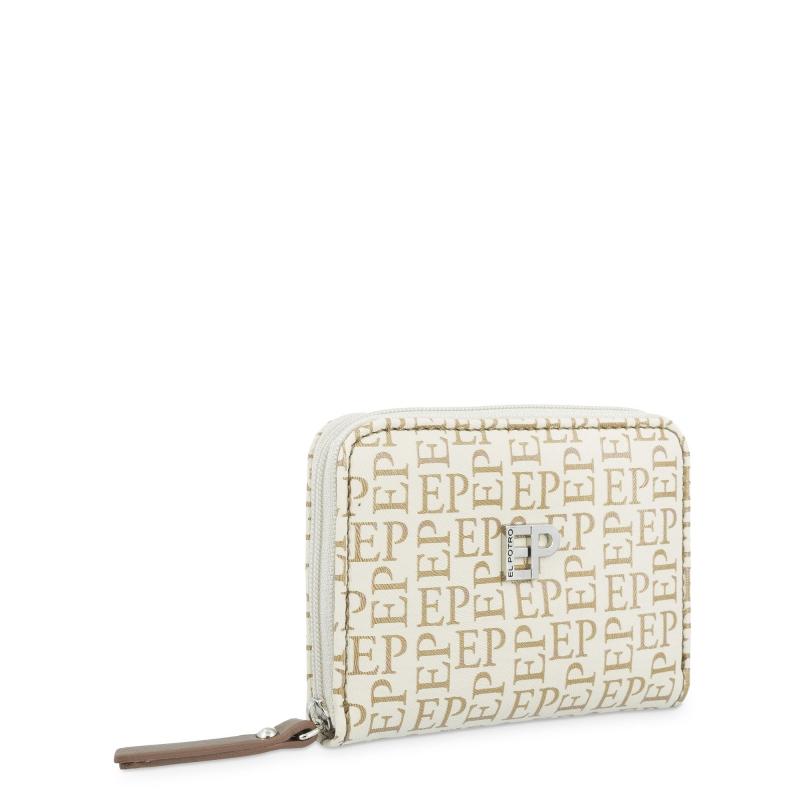 El Potro Monedero Mujer Color Beige Insignia-El Potro