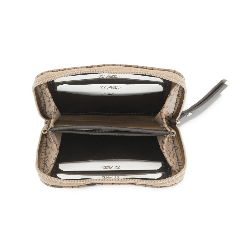 El Potro Monedero Mujer Color Moca Insignia-El Potro