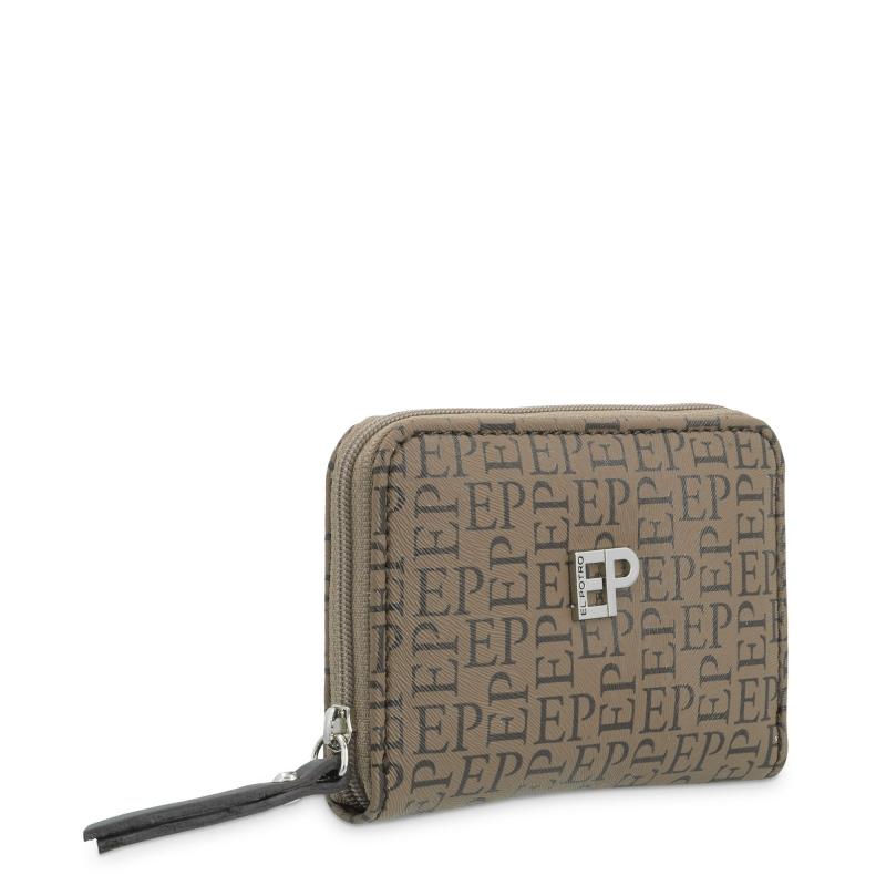 El Potro Monedero Mujer Color Moca Insignia-El Potro