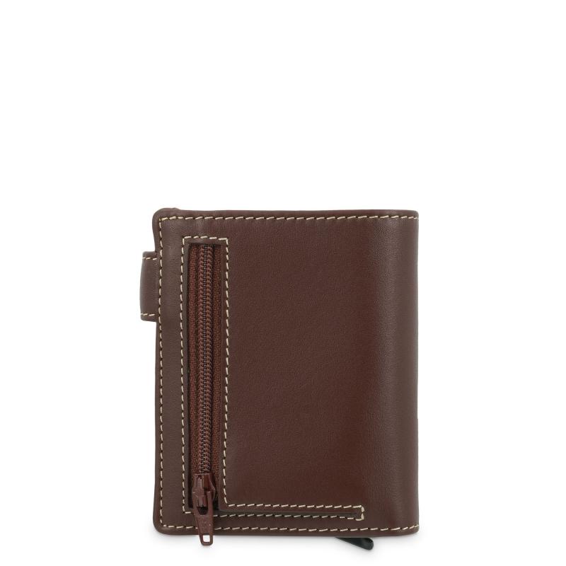 El Potro Tarjetero Protector En Piel Vacuno Color Cuero Urban-E L P O T R O