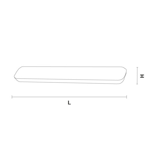Els Banys Pantalla Estanca LED