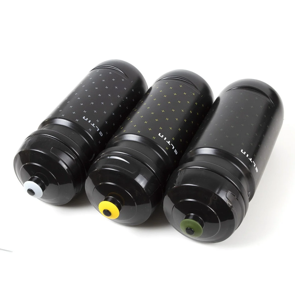 Eltin Bidón De Ciclismo Eltin 600ml Negro Y Amarillo