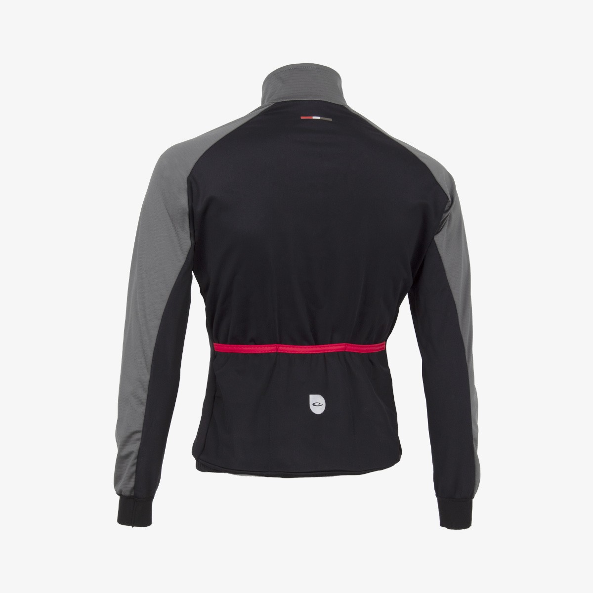 Eltin Chaqueta Ciclismo Unisex Malefic Gris Negra Y Roja