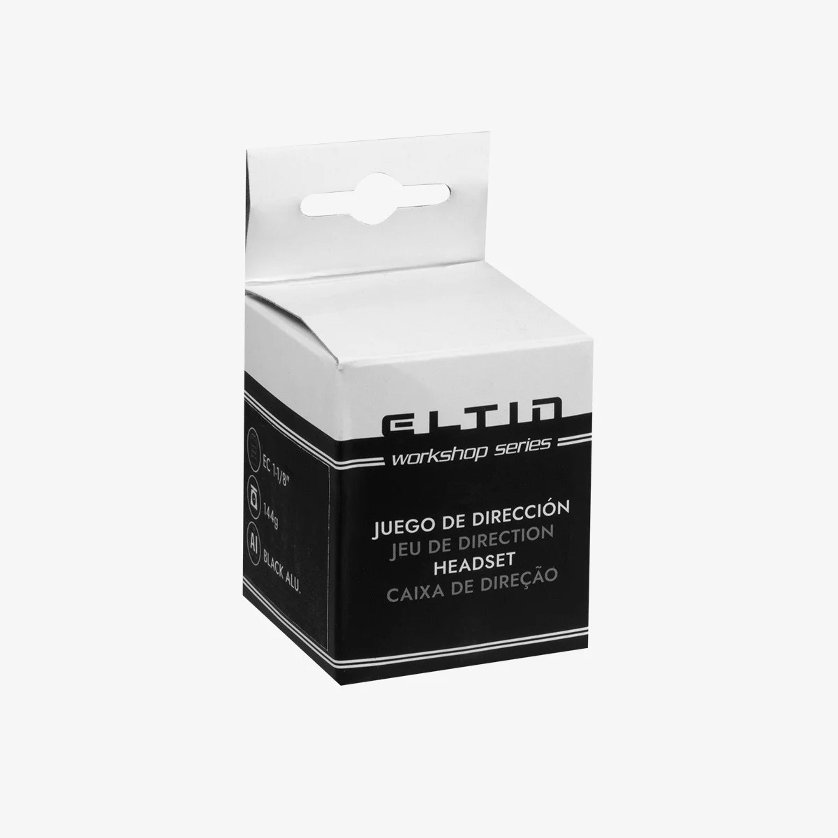 Eltin Dirección Convencional (EC) MTB 1-1/8" Aluminio Neg