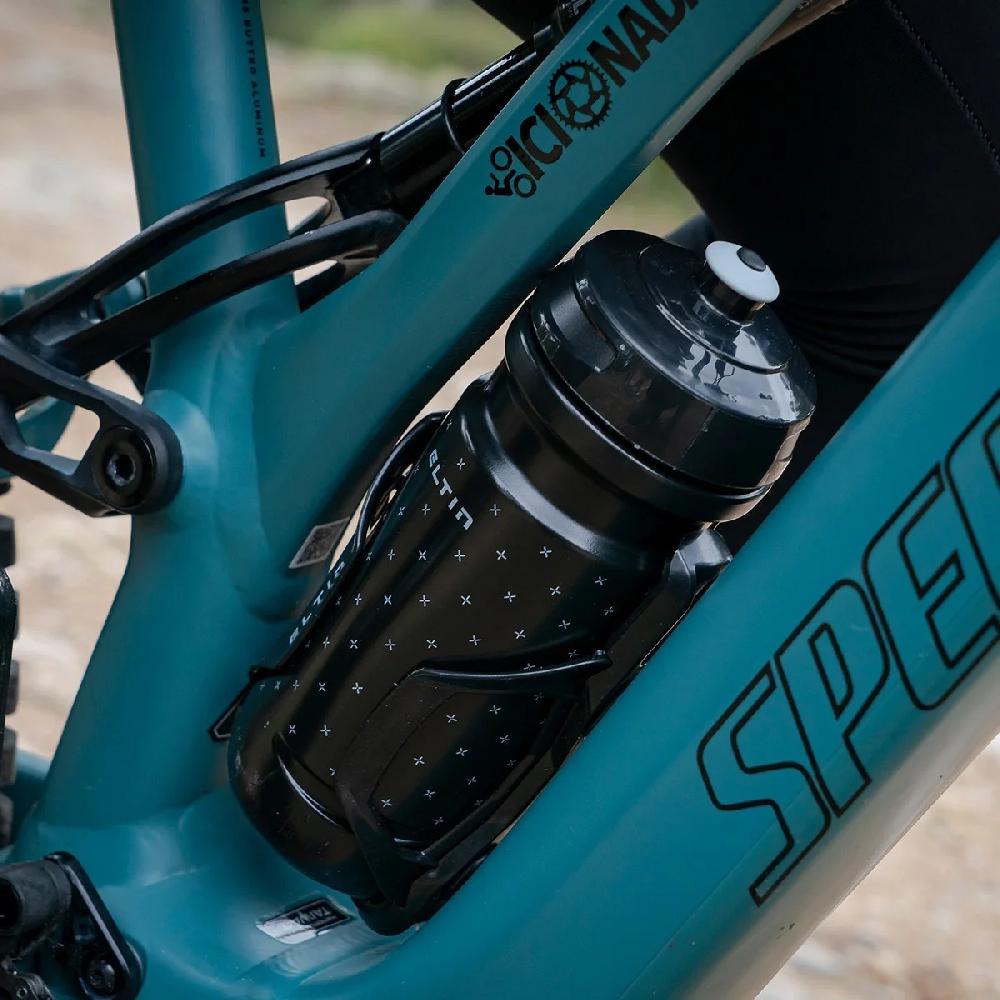 Eltin Bidón De Ciclismo Eltin 600ml Negro Y Gris