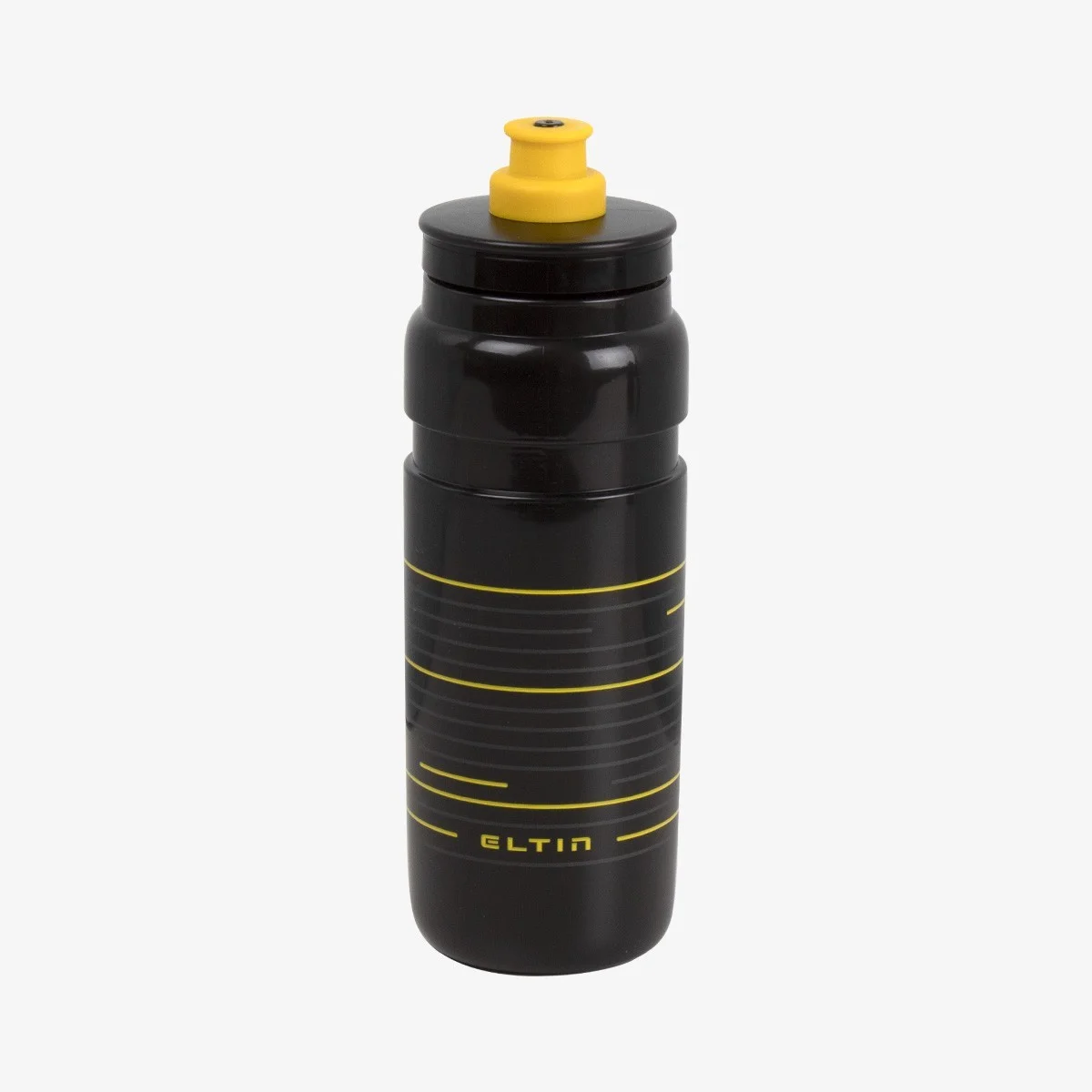 Eltin Bidón de ciclismo Pro 750ml negro y amarillo