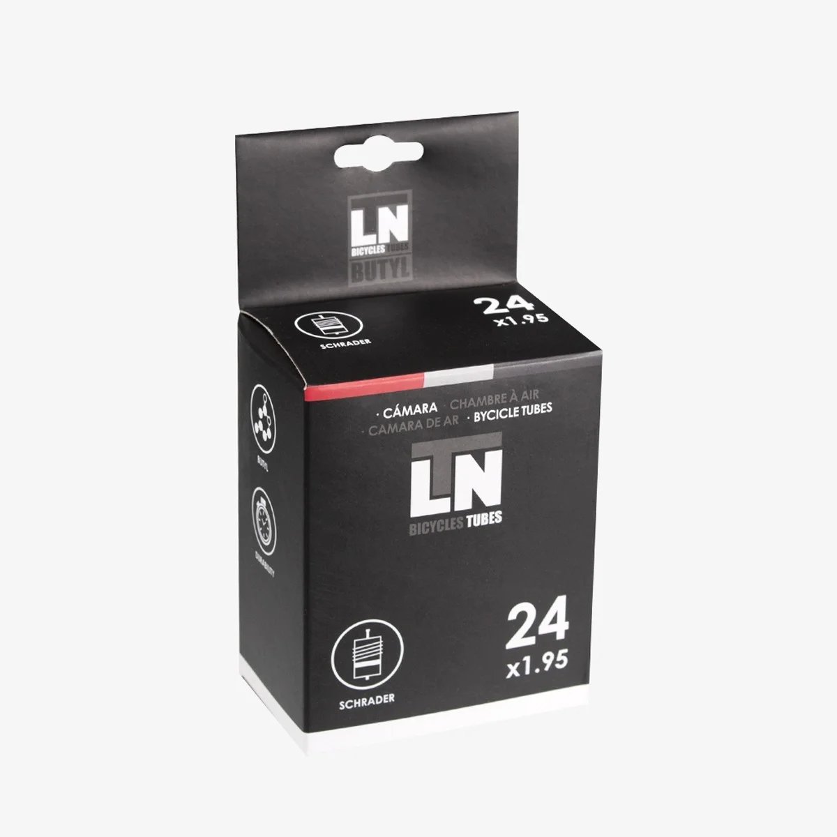 Eltin Cámara 24x1.95 Valv. Schrader 40 Mm