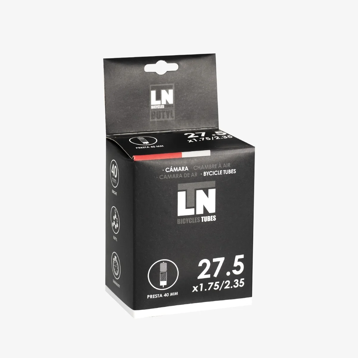 Eltin Cámara 27.5x1.75/2.35 Valv. Presta 40 mm