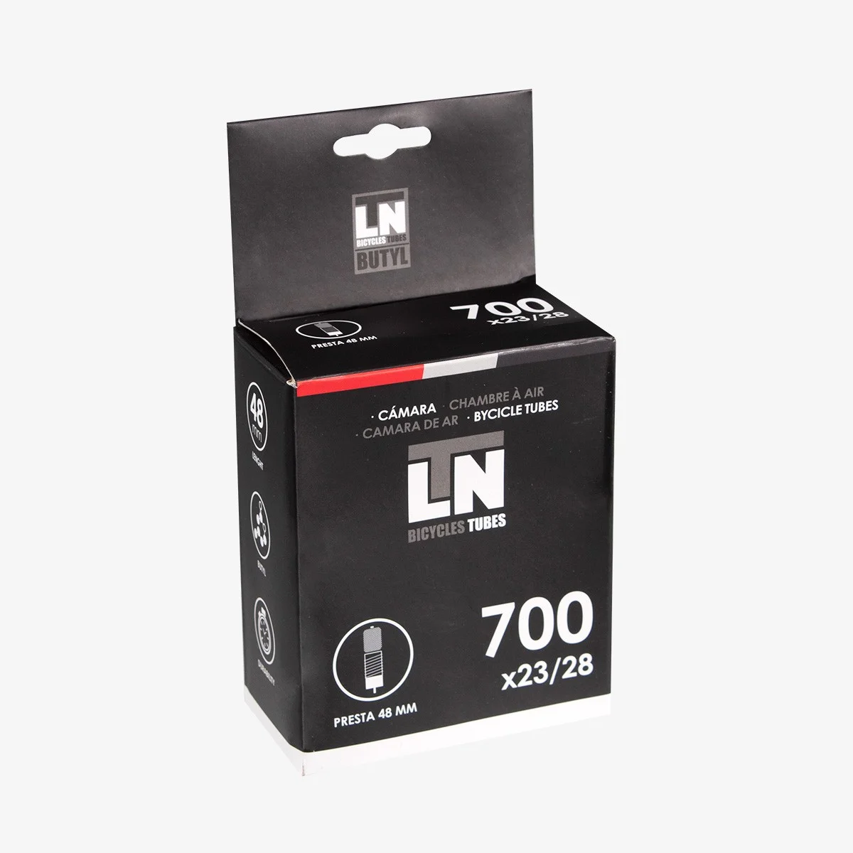 Eltin Cámara 700x23/28 Valv. Presta 48 Mm