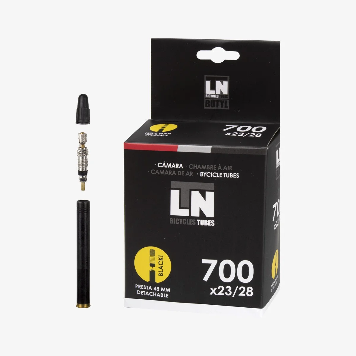 Eltin Cámara 700x23/28C FV 48 Mm