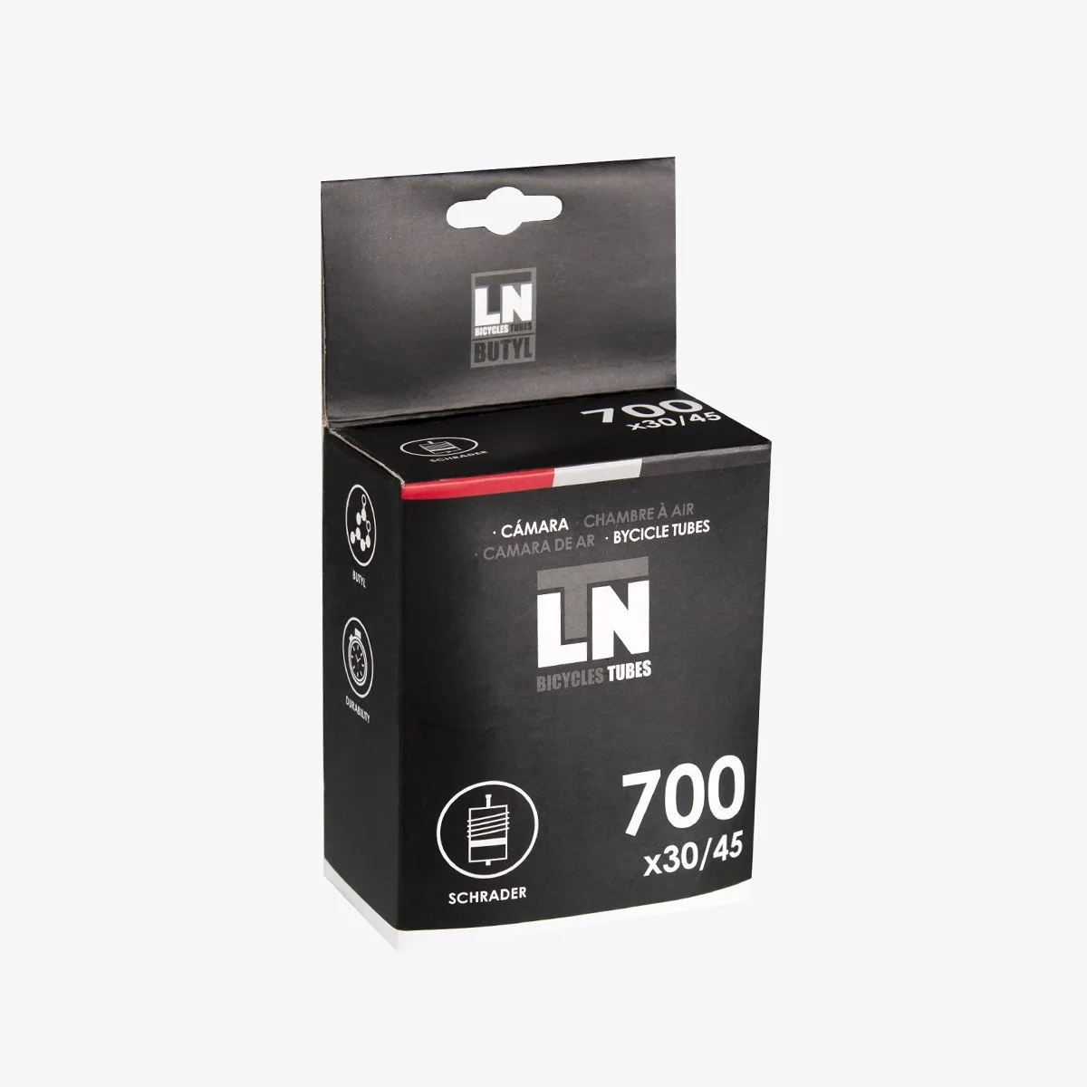 Eltin Cámara 700x30/45 Valv. Schrader 40 Mm