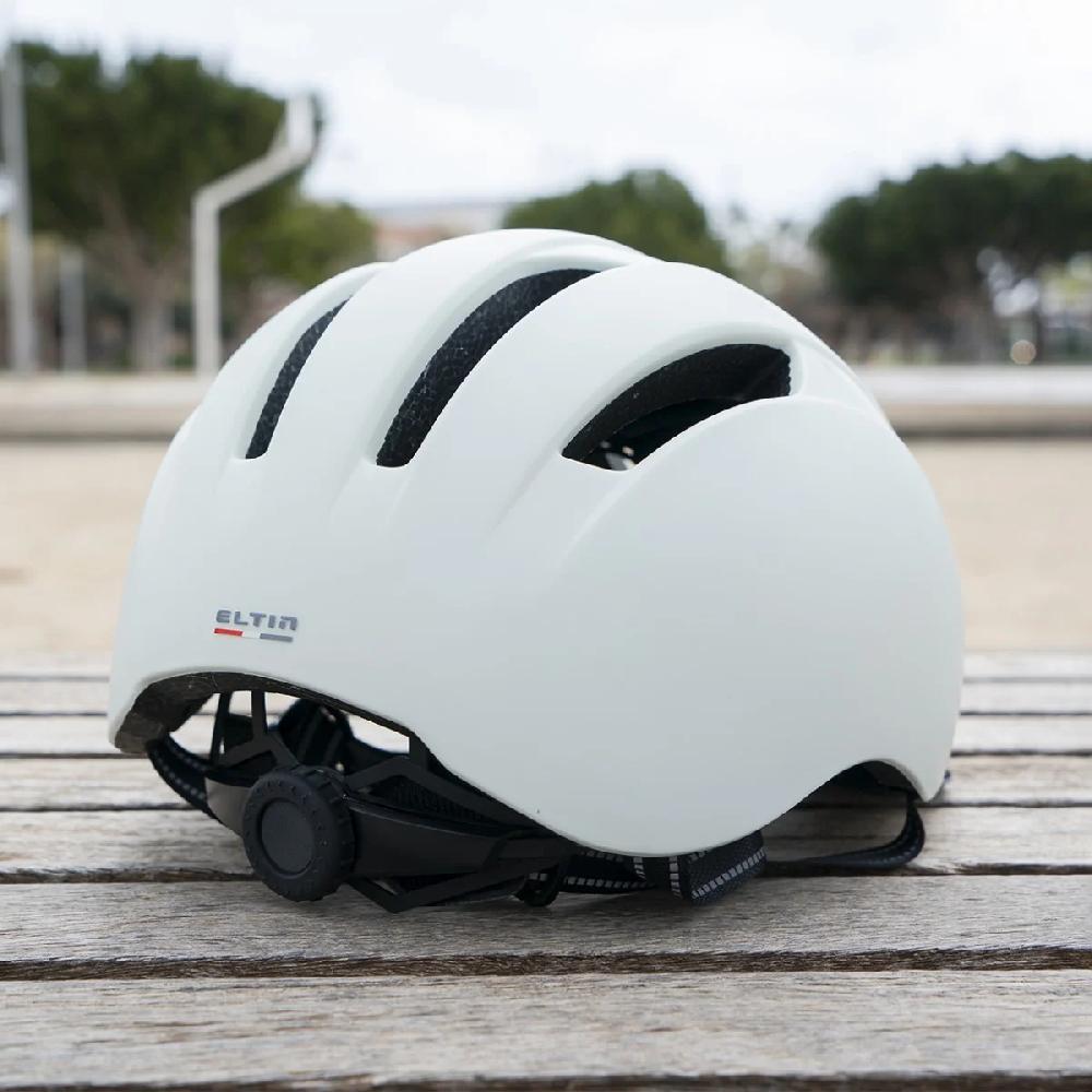Eltin Casco De Bici Urbana Bliss Blanco Roto Mate
