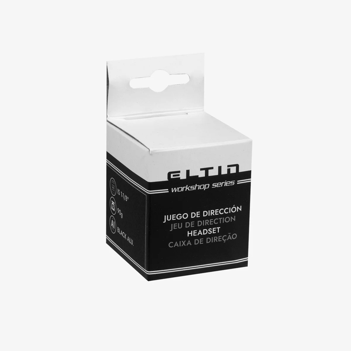 Eltin Dirección Semi Integrada 1-1/8" Aluminio Neg