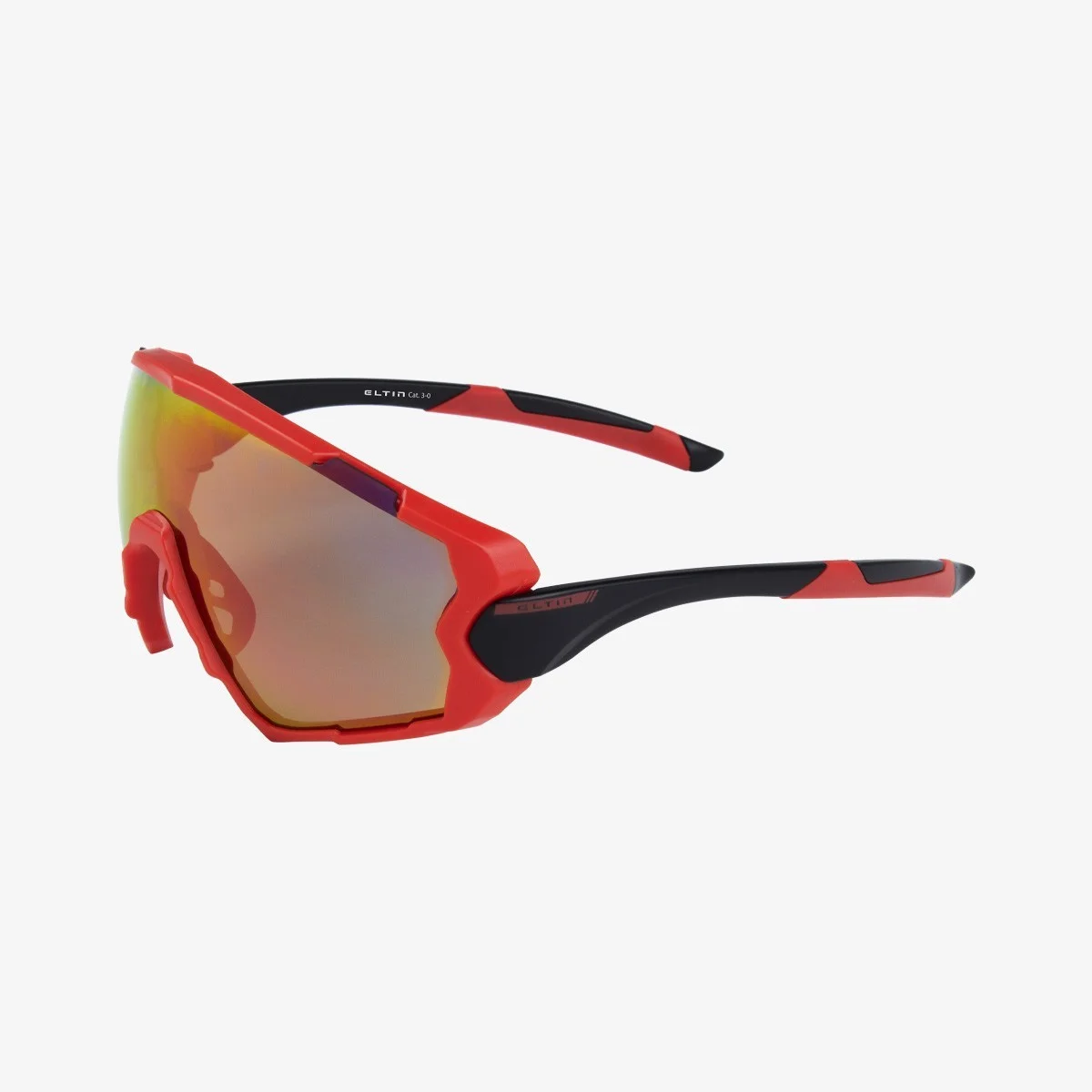 Eltin Gafas Full Oversize Rojo Y Negro