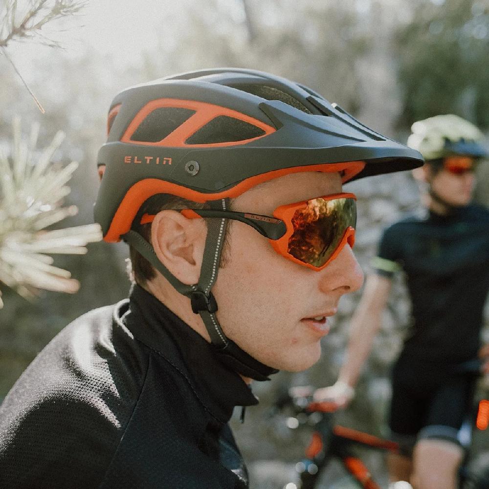 Eltin Gafas Full Oversize Rojo Y Negro