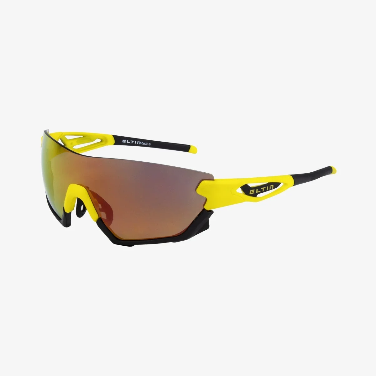 Eltin Gafas Oversize Amarillo Y Negro