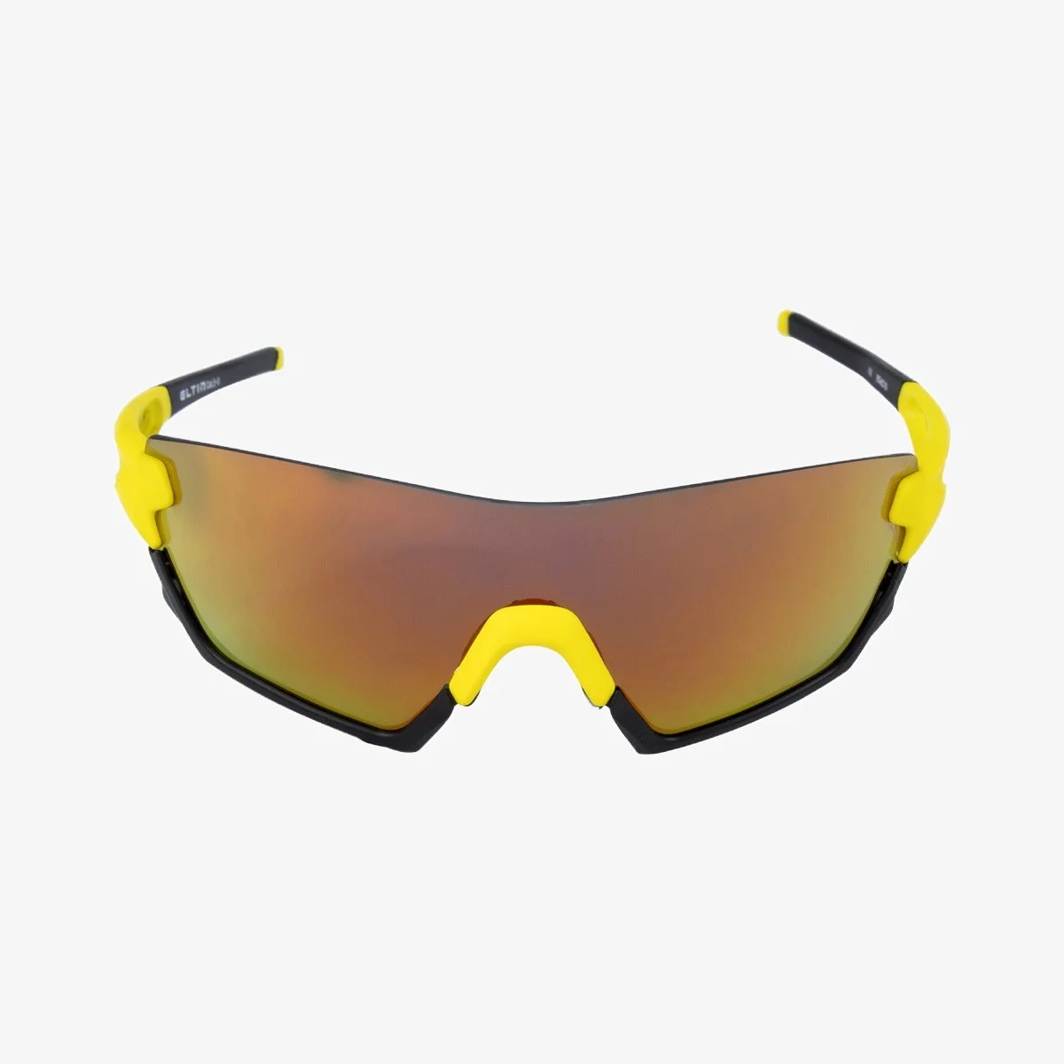 Eltin Gafas Oversize Amarillo Y Negro