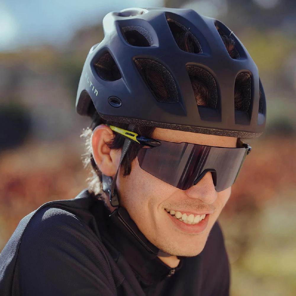 Eltin Gafas Speed Snake Negro Y Amarillo