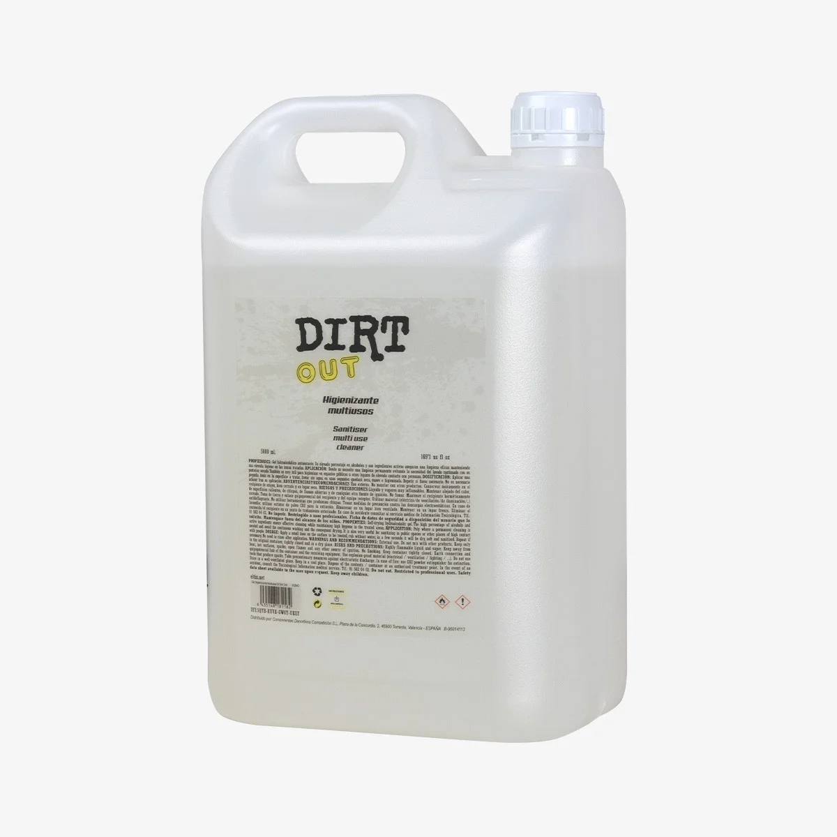 Eltin Gel Higienizante Multiusos Dirt Out 5l