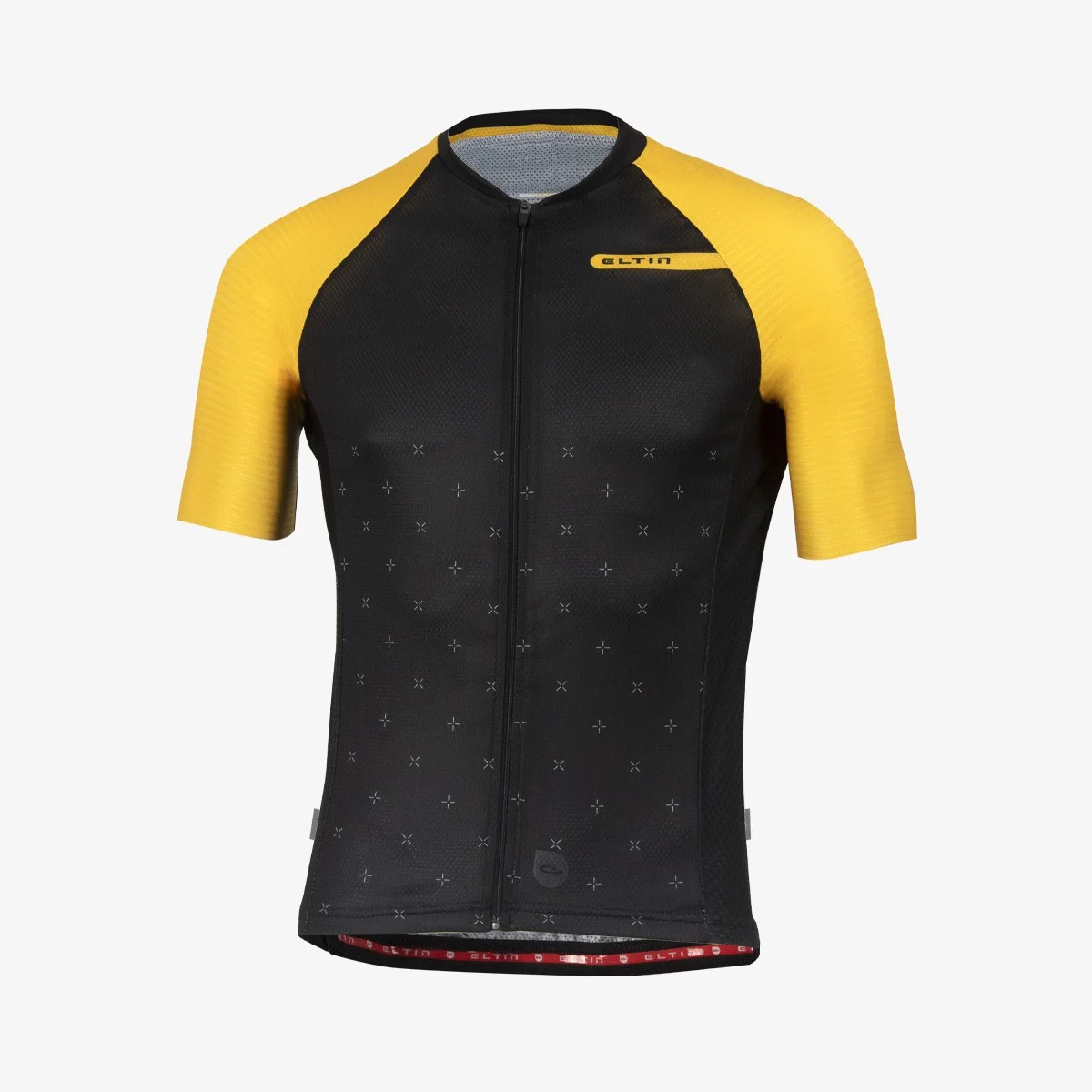 Eltin Maillot Ciclismo Resistance Negro Y Mostaza