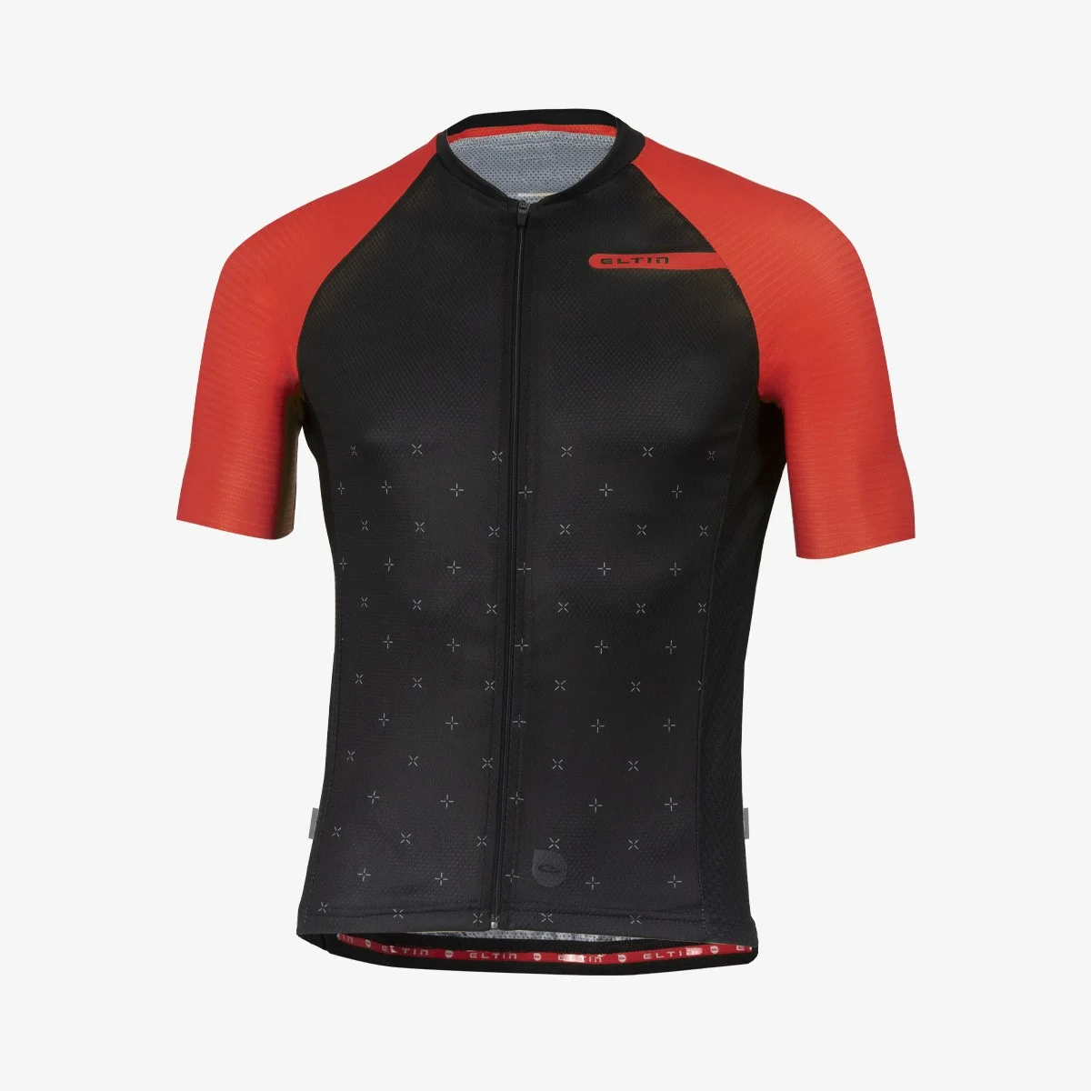 Eltin Maillot Ciclismo Resistance Negro y Rojo