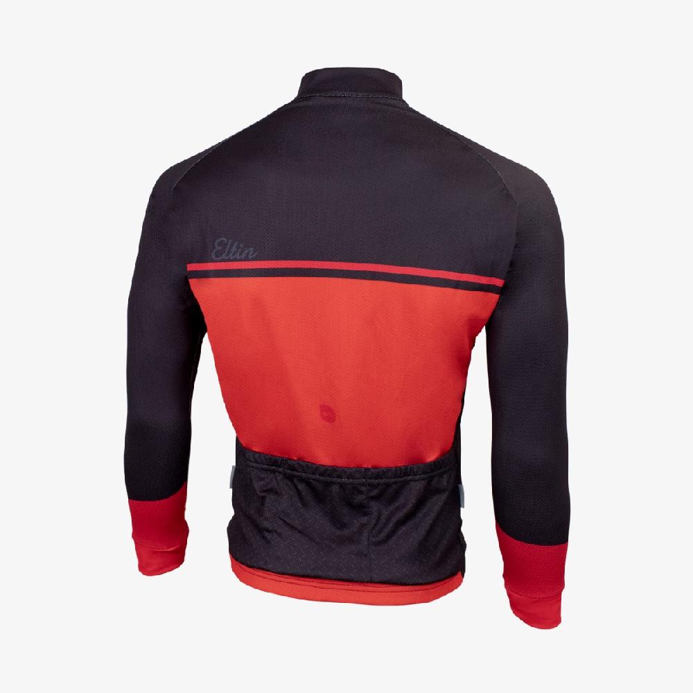 Eltin Maillot Térmico Stik Negro Y Rojo