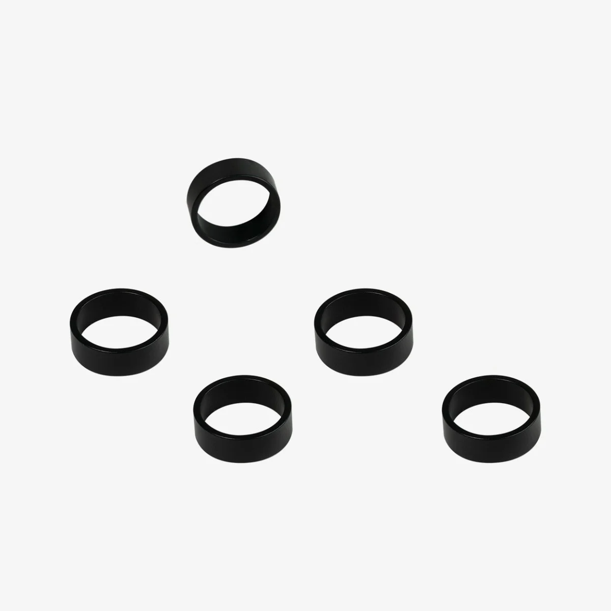 Eltin Pack (5 Uds) Separadores Alum 1" - 10mm Neg Mate